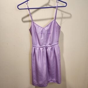J crew Lilac Strappy Mini Sundress size 0